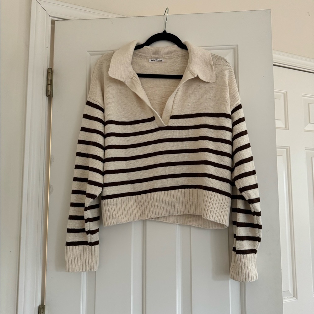 Reformation Cropped Sweater